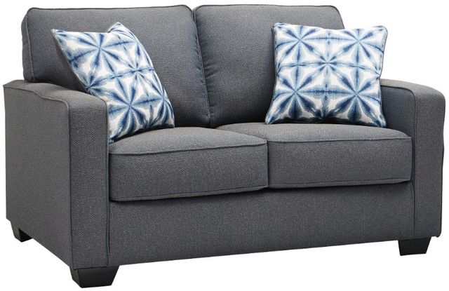 Benchcraft® Kiessel Nuvella 2-Piece Indigo Living Room Set-2