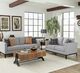 Coaster® Apperson 2-Piece Light Gray Living Room Set-1