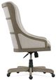 Riverside Furniture Wimberley Gray/Pavestone Upholstered Desk Chair-2