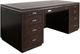 Hooker® Furniture Work Your Way House Blend Dark Roast Junior Executive Desk-0