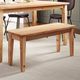Jofran Inc. Urban Archive Colby Natural Dining Bench-1