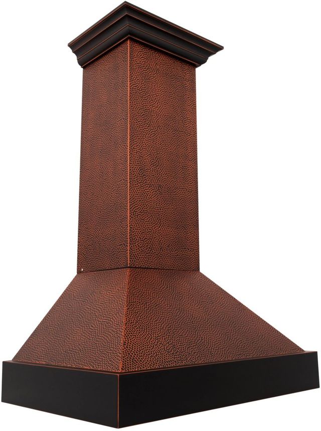ZLINE 30" Hand-Hammered Copper Wall Mounted Range Hood -2