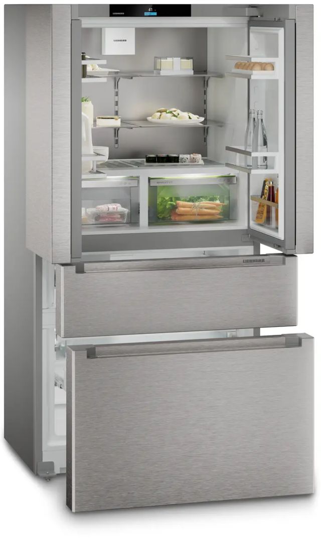 Liebherr 36" 20.7 Cu. Ft. Stainless Steel Counter Depth French Door Refrigerator  -2