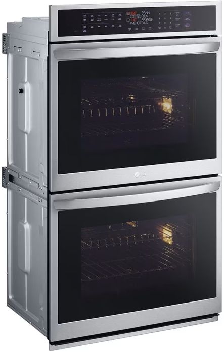 LG 30” PrintProof® Stainless Steel Built In Double Electric Wall Oven-4