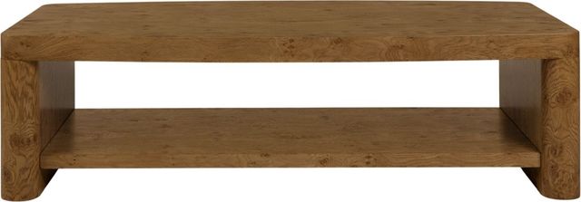 Hooker® Furniture Melange Romano Golden Brown Rectangular Cocktail Table-4