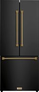 Thor Kitchen® Gordon Ramsay Series 30 in. 17.7 Cu. Ft. Matte Black Counter Depth French Door Refrigerator-0