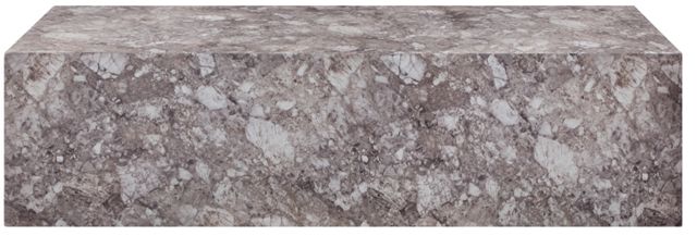 Meridian Furniture Piazza Brown Marble Coffee Table-1