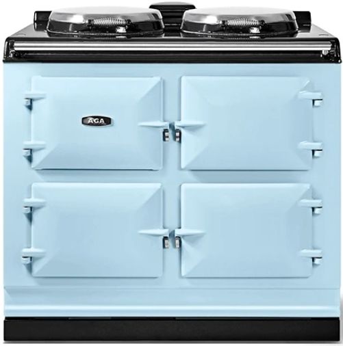 AGA™ eR7 Classic Cast Iron 39" Duck Egg Blue Pro Style Electric Range-0
