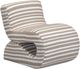 TOV Furniture Senna Taupe Stripes Accent Chair-0