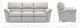 La-Z-Boy® Reese Sand Power Reclining Sofa-5