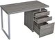Coaster® Brennan Weathered Grey 3-Drawer Office Desk-2