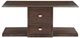Homelegance® Claremore Brown Cocktail Table with Two Benches-4