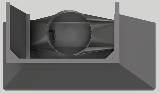 Vent-A-Hood® 60" Gunsmoke Wall Hood-3