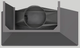 Vent-A-Hood® 60" Gunsmoke Wall Hood-3