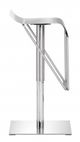 Zuo® Dazzer Brushed Stainless Steel Bar Stool-2