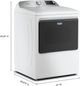 Maytag® 7.4 Cu. Ft. White Smart Front Load Electric Dryer with Extra Power-2