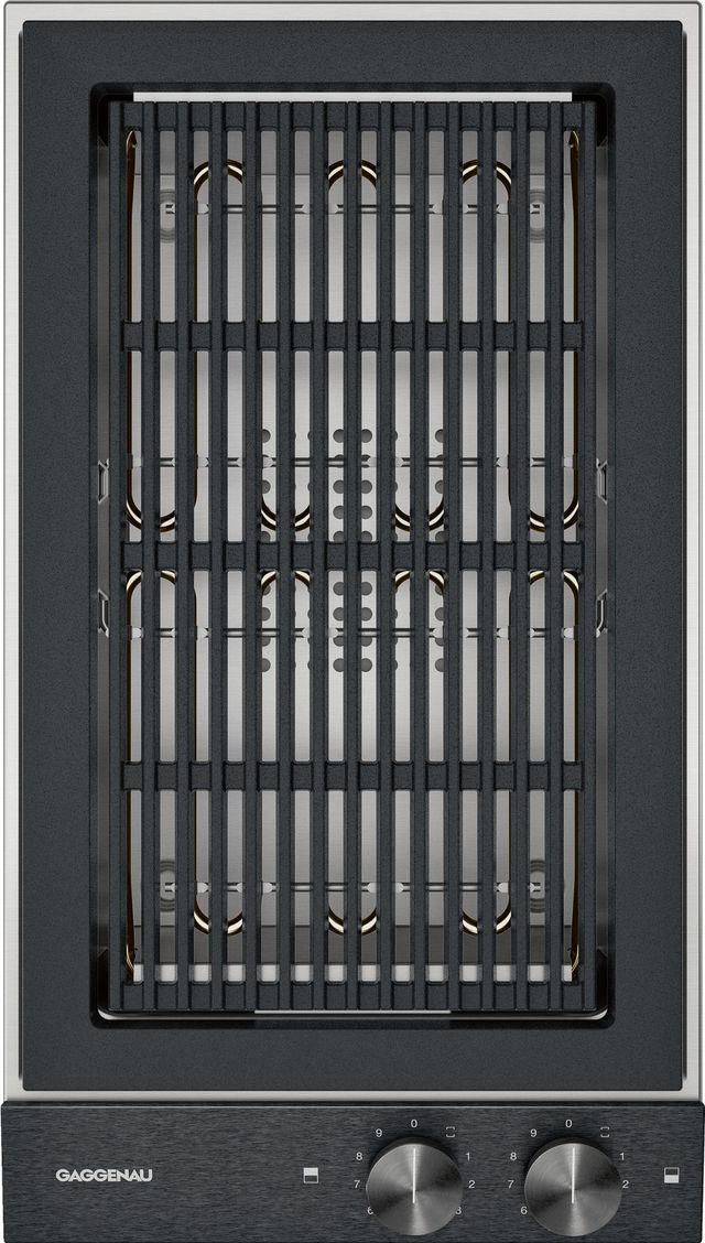 Gaggenau Vario 200 Series 12" Black and Stainless Steel Electric Grill-0