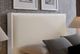 Vaughan-Bassett Lodge & Loft Ivory Cream/Soft White Oak California King Upholstered Panel Bed-2