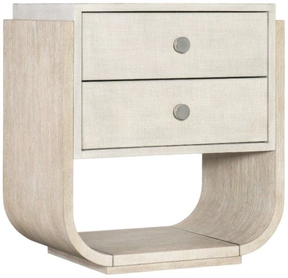 Hooker® Furniture Modern Mood Diamond 2-Drawer Nightstand-0