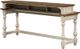 Liberty Furniture Morgan Creek Tobacco Console Bar Table with Antique White Base-4