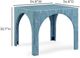 TOV Furniture Tomlin Teal Chenille Mahjong Table-2