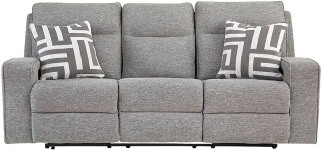 Signature Design by Ashley® Biscoe Pewter Power Reclining Sofa-1