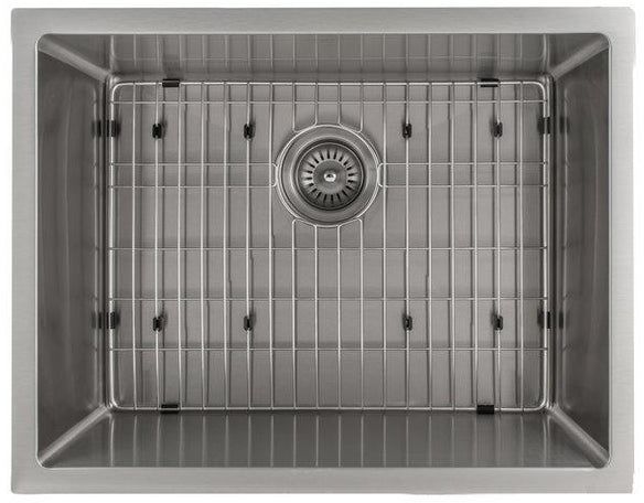 ZLINE Meribel 23" Stainless Steel Undermount Single Bowl Kitchen Sink with Bottom Grid-2