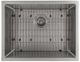 ZLINE Meribel 23" Stainless Steel Undermount Single Bowl Kitchen Sink with Bottom Grid-2