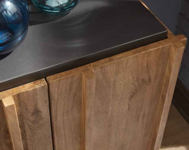 Signature Design by Ashley® Quintavious Brown/Charcoal Accent Cabinet-4