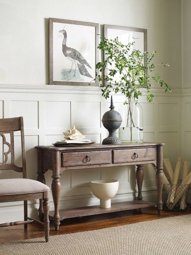 Kincaid® Weatherford Cornsilk Chairside Table-1