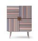 VIG Furniture Modrest Macoy Multicolor Wine Cabinet-1