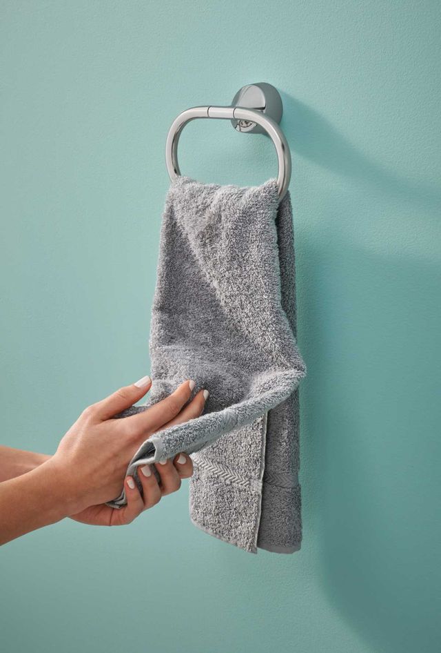 Moen® Idora Chrome 24" Towel Ring-3