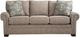 Craftmaster® Customizable Craftmaster Essentials Pleated Rolled Arm 3-Cushion Sofa-2