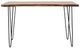 Jofran Inc. Nature's Edge Natural Sofa Table with Black Base-1