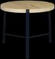Century® Grand Tour Furniture Open Sky Natural Oak Top End Table with Black Metal Base-0