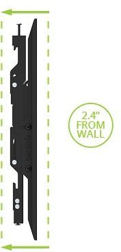 Kanto Black Extendable Tilt TV Wall Mount-3