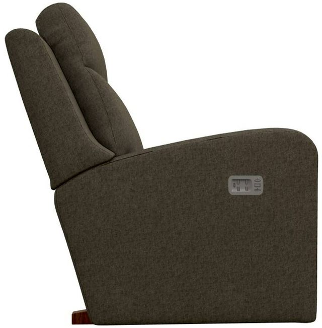 La-Z-Boy® Emmons Taupe Power Rocking Recliner with Headrest and Lumbar-2