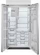 Sub-Zero® Classic Series 42" 24.0 Cu. Ft. Stainless Steel Built In Side-by-Side Refrigerator/Freezer with External Ice and Water Dispenser-1