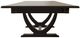 Mavin Customizable 38" x 84" Concave Extendable Dining Table with 18" Leaf-2