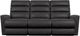 La-Z-Boy® Liam Espresso Leather Power Wall Reclining Sofa with Headrest-1