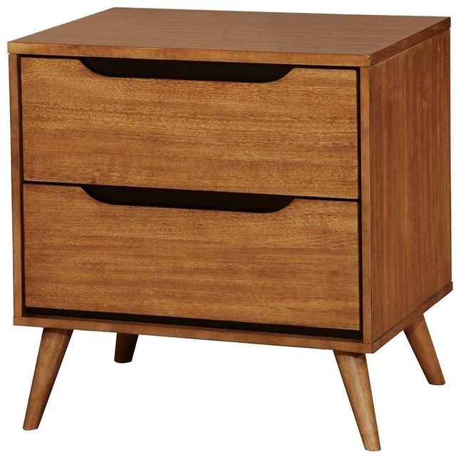 Furniture of America® Lennart II 5-Pieces Oak Queen Bedroom Collection-2