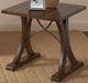 Elements International New Bedford Allegro Brown End Table-0