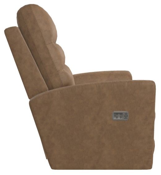 La-Z-Boy® Liam Chestnut Power Wall Recliner with Headrest and Lumbar-2