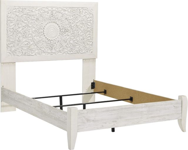 Signature Design by Ashley® Paxberry 3-Piece Whitewash Full Panel Bed Set-1