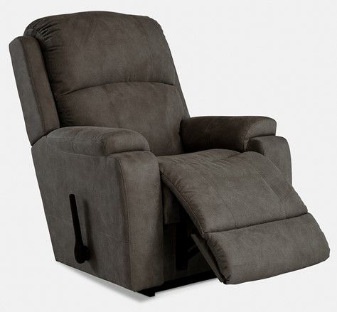 La-Z-Boy® Dorian Smoke Manual Rocking Recliner-2