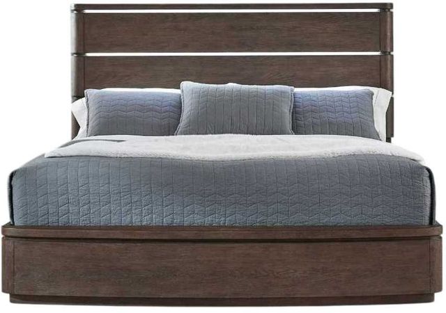 Liberty Furniture Cascade Falls Satin Espresso California King Panel Bed-0