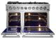 FORNO® Massimo Series 48" Stainless Steel Pro Style Gas Range-2