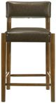 Armen Living Bennet 5-Piece Brown/Walnut Pub Set-4