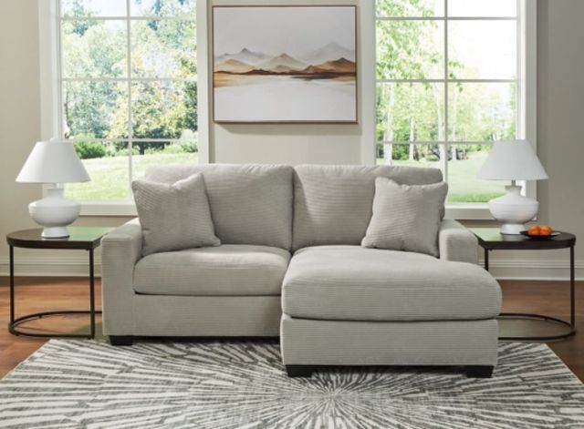 Signature Design by Ashley® Amesley Smoke Sofa Chaise-4