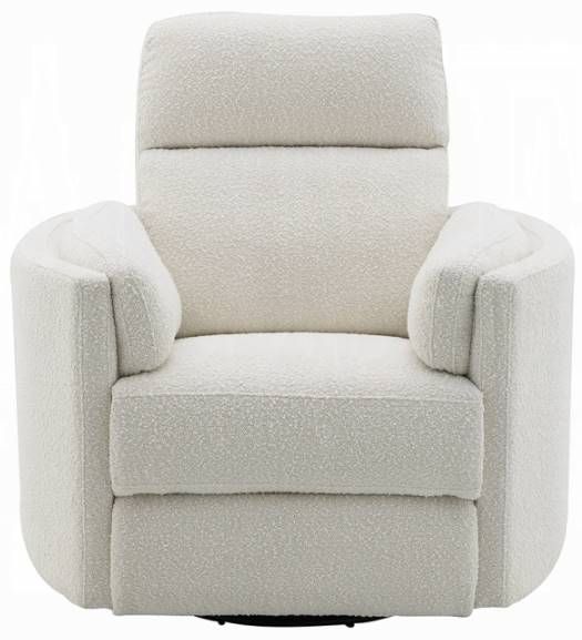 ACME Furniture Sagen Beige Manual Swivel Glider Recliner-3